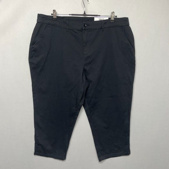 NWT Style & Co Women Capri Straight Pants Size 18 Comfort Waist B347 -22 - Picture 1 of 16